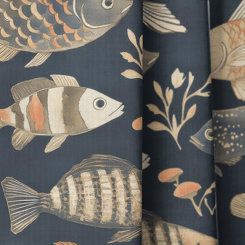 Caspian - Curtain Panel - The Drapery