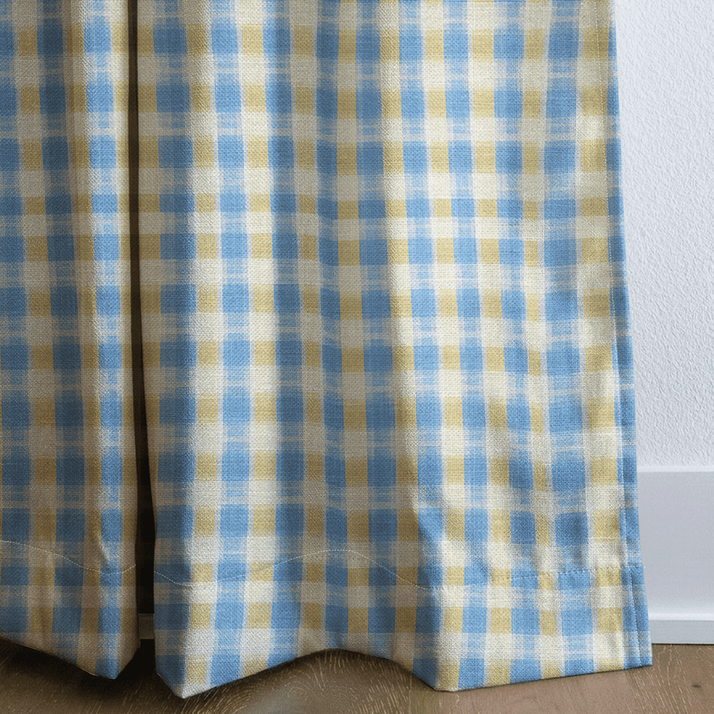 Cassie Gingham - Curtain Panel - The Drapery