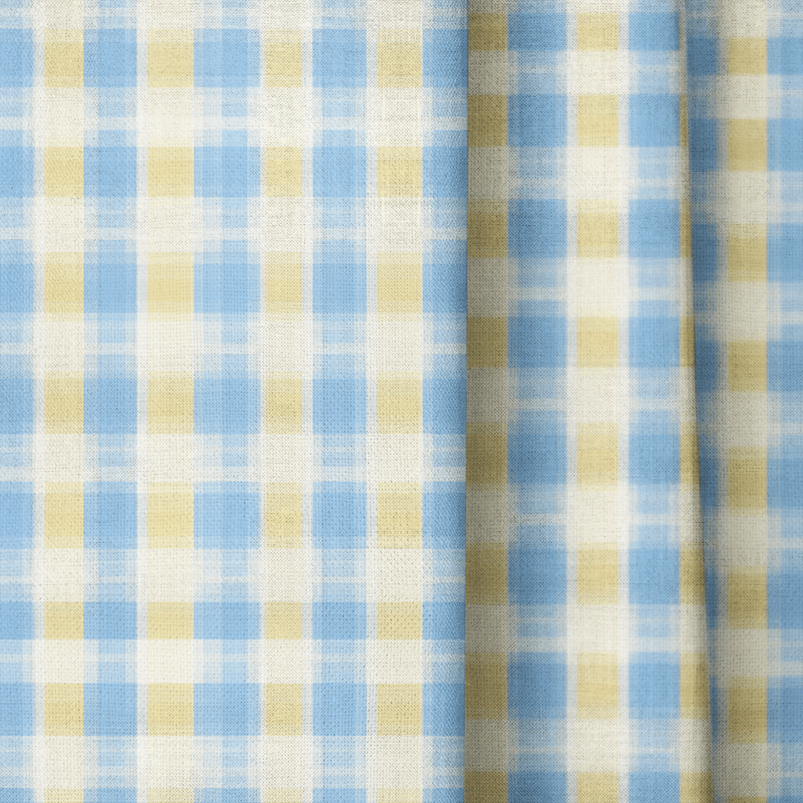 Cassie Gingham - Curtain Panel - The Drapery