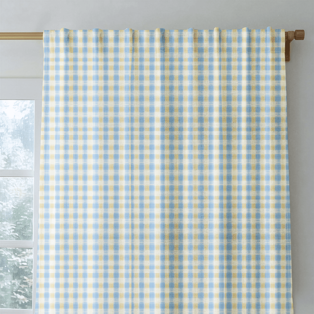 Cassie Gingham - Curtain Panel - The Drapery