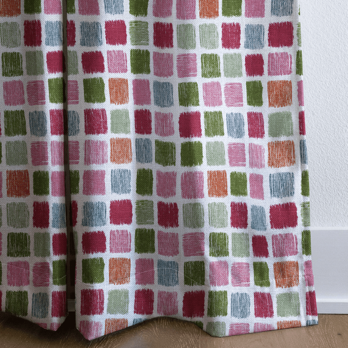 Cassiope Check - Curtain Panel - The Drapery