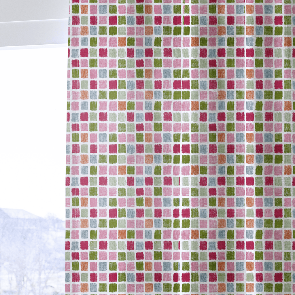Cassiope Check - Curtain Panel - The Drapery