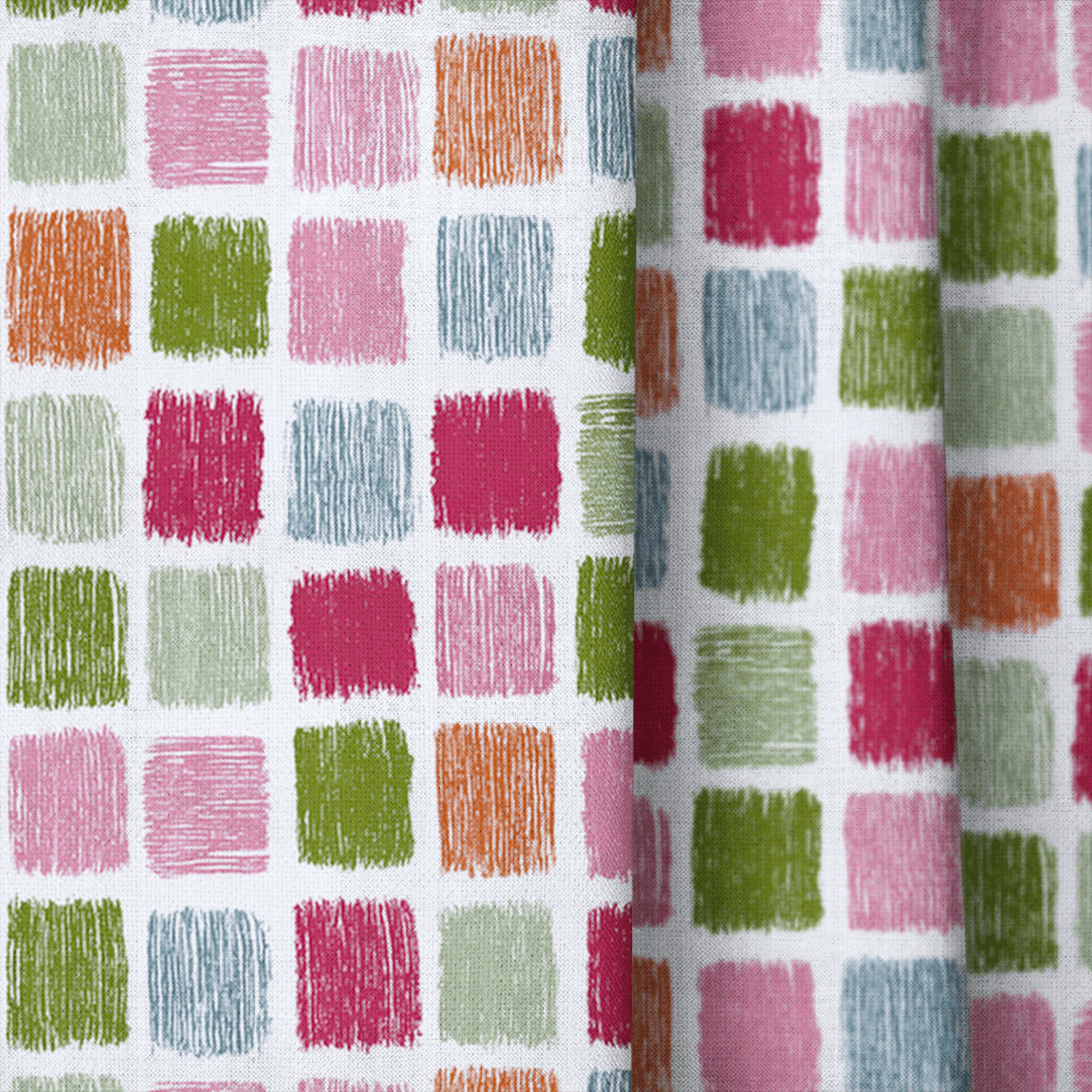 Cassiope Check - Curtain Panel - The Drapery