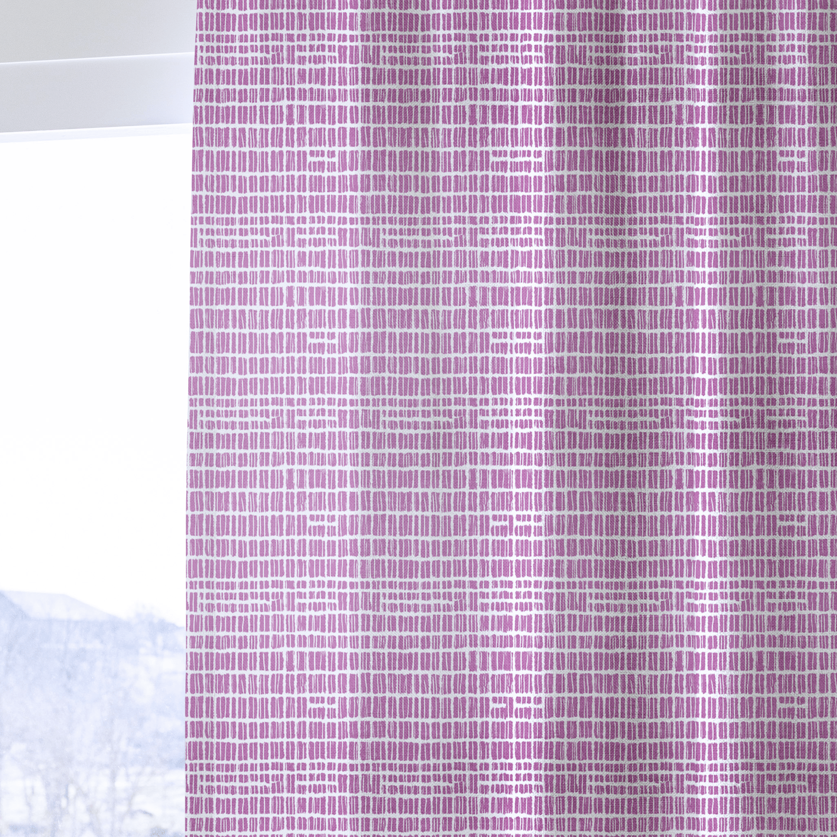 Catalina Plaid - Curtain Panel - The Drapery