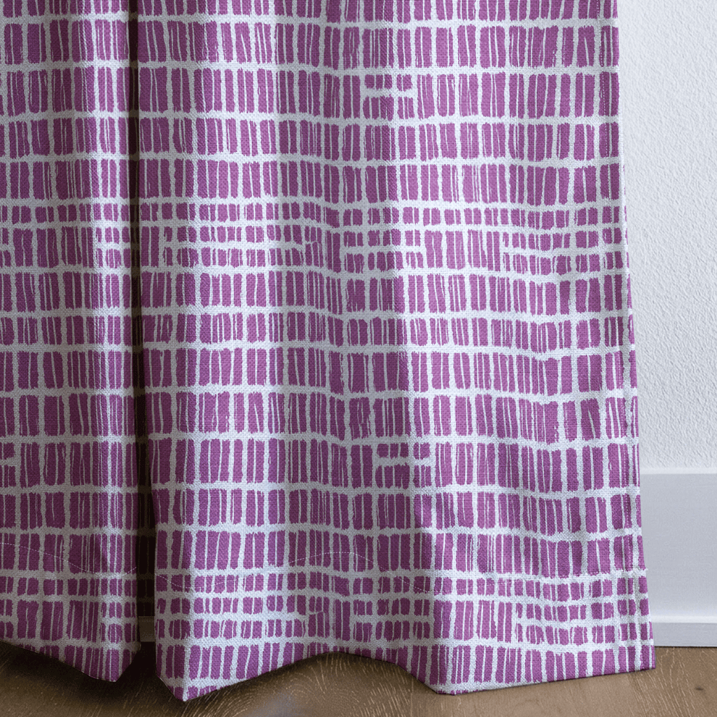 Catalina Plaid - Curtain Panel - The Drapery
