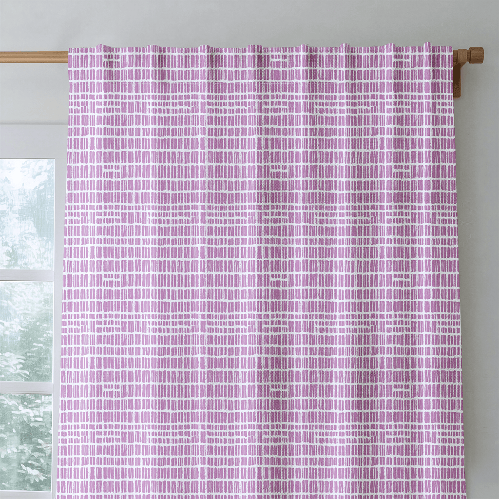 Catalina Plaid - Curtain Panel - The Drapery