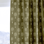 Causing a Racquet - Curtain Panel - The Drapery