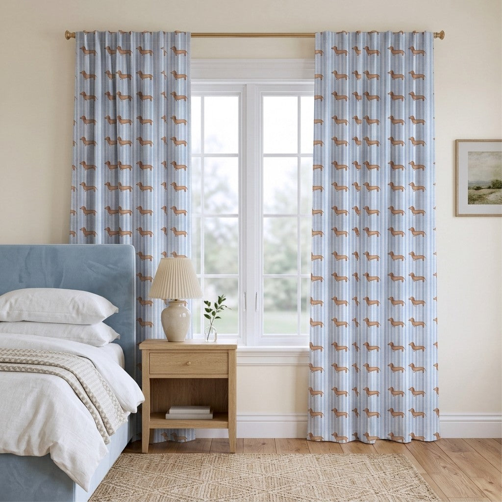 Long on Love - Curtain Panel - Serene Bedroom