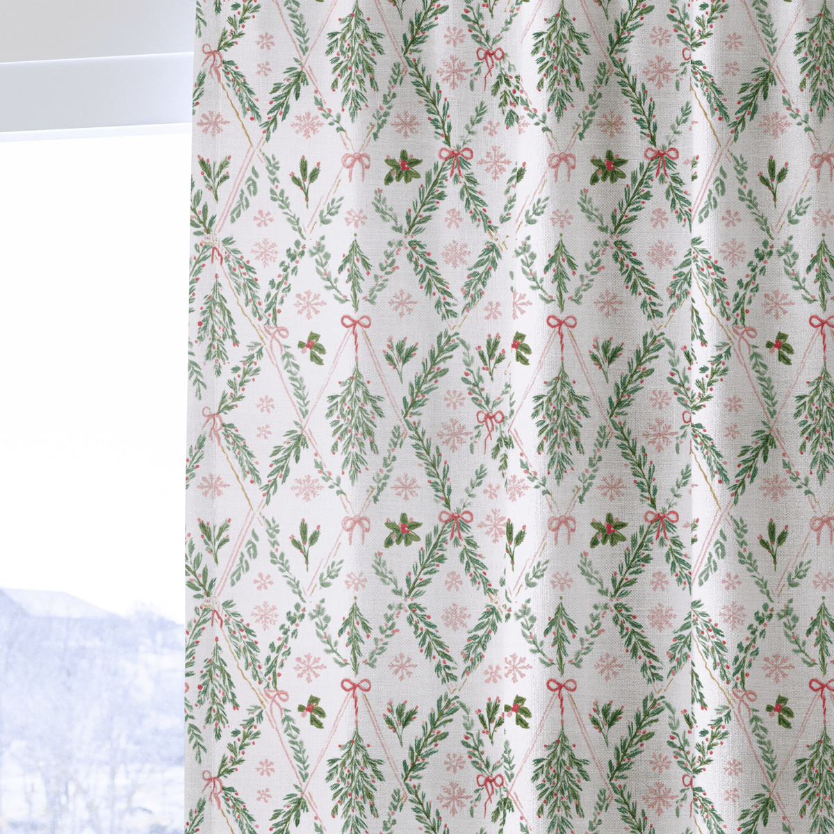 Cedar & Silk - Curtain Panel - The Drapery