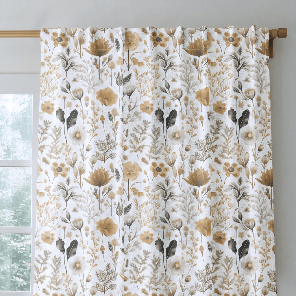 Celeste Floral - Curtain Panel - The Drapery
