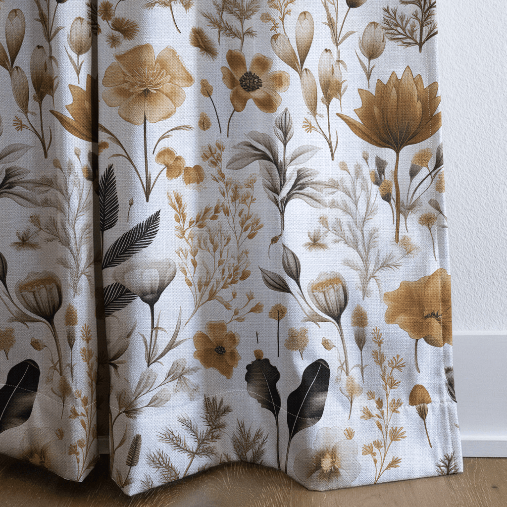 Celeste Floral - Curtain Panel - The Drapery