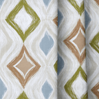 Celine Diamonds - Curtain Panel - The Drapery