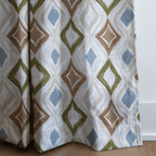 Celine Diamonds - Curtain Panel - The Drapery