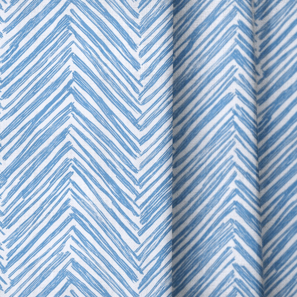 Cerulean - Curtain Panel - The Drapery