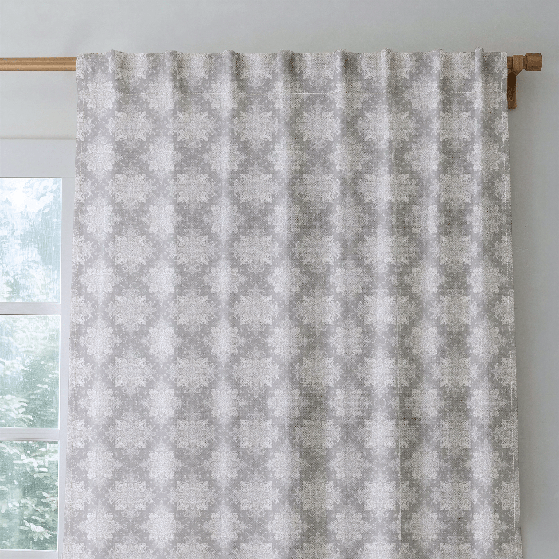Chalk - Curtain Panel - The Drapery