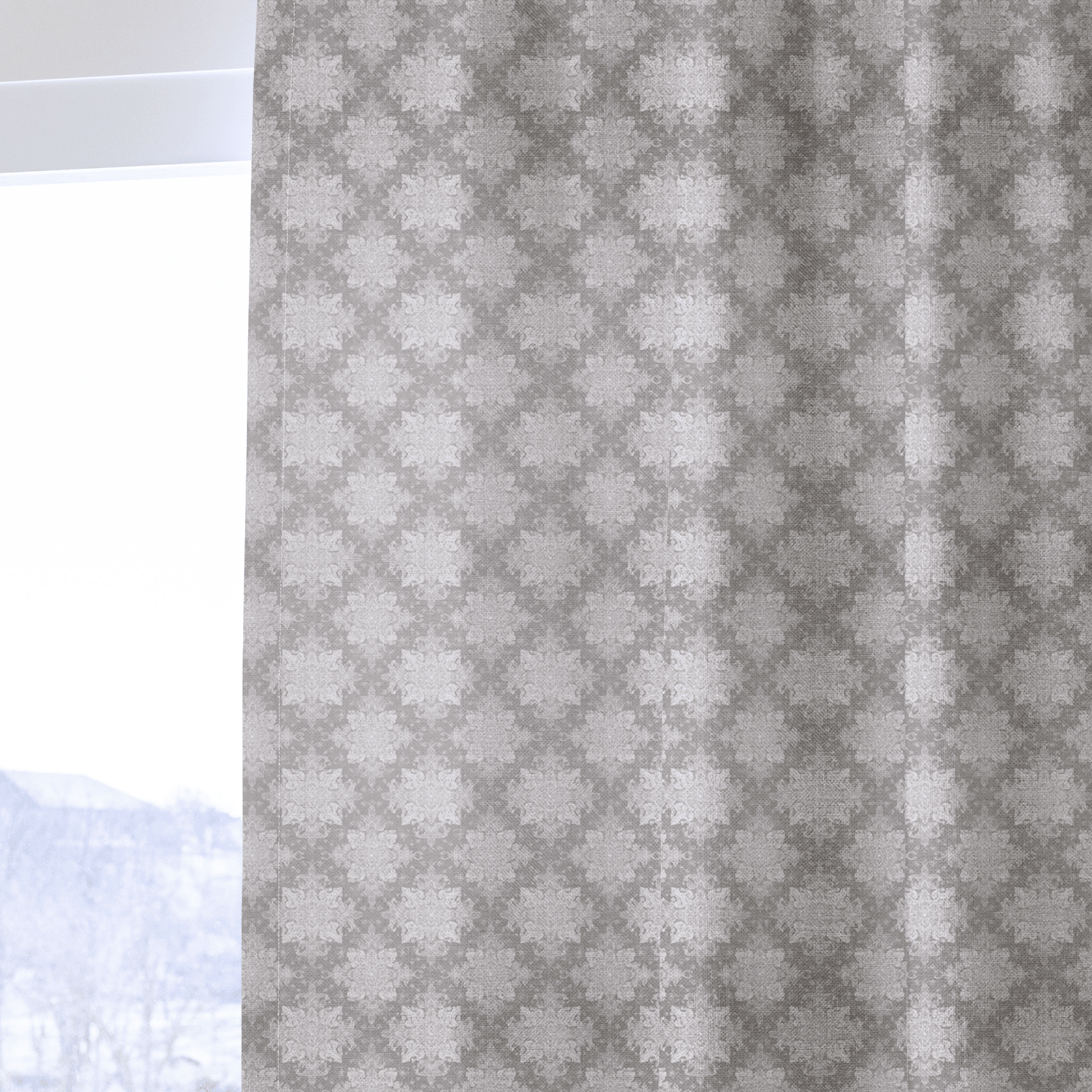 Chalk - Curtain Panel - The Drapery