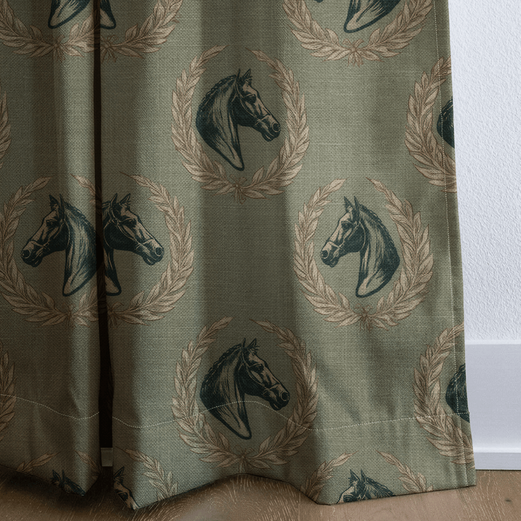 Champion's Crest - Curtain Panel - The Drapery