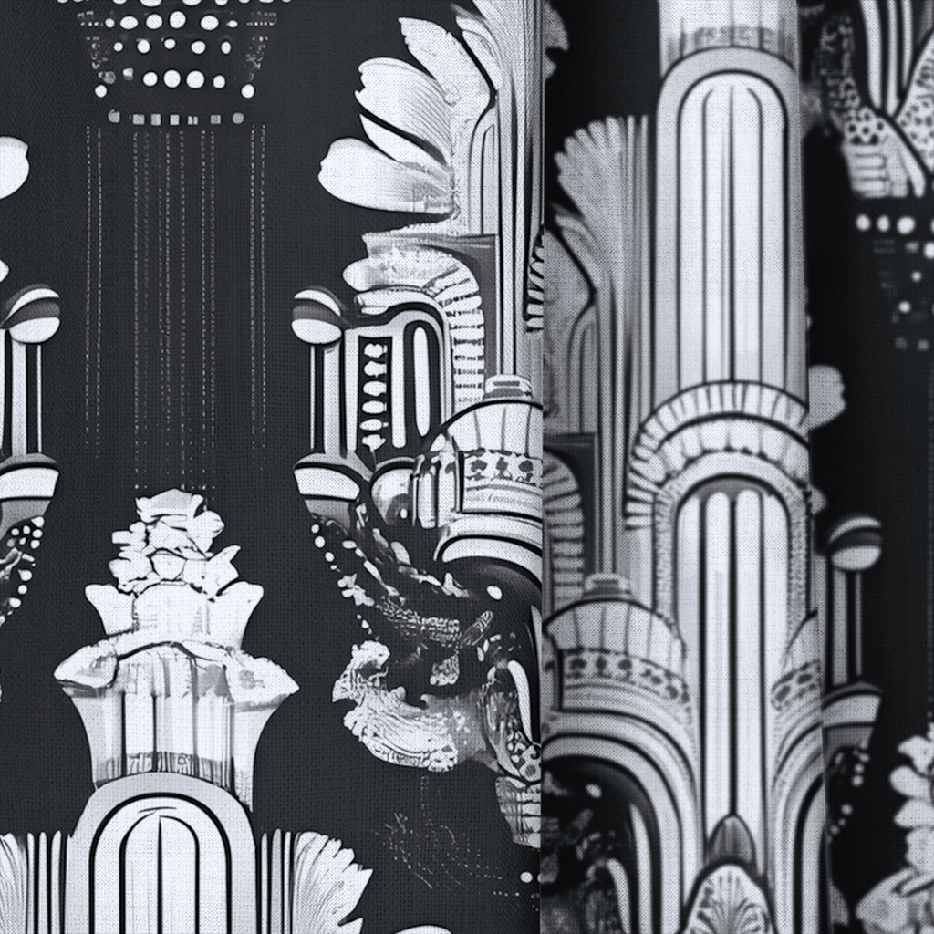 Chaplin - Curtain Panel - The Drapery
