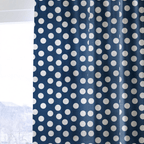 Charlotte Navy - Curtain Panel - The Drapery
