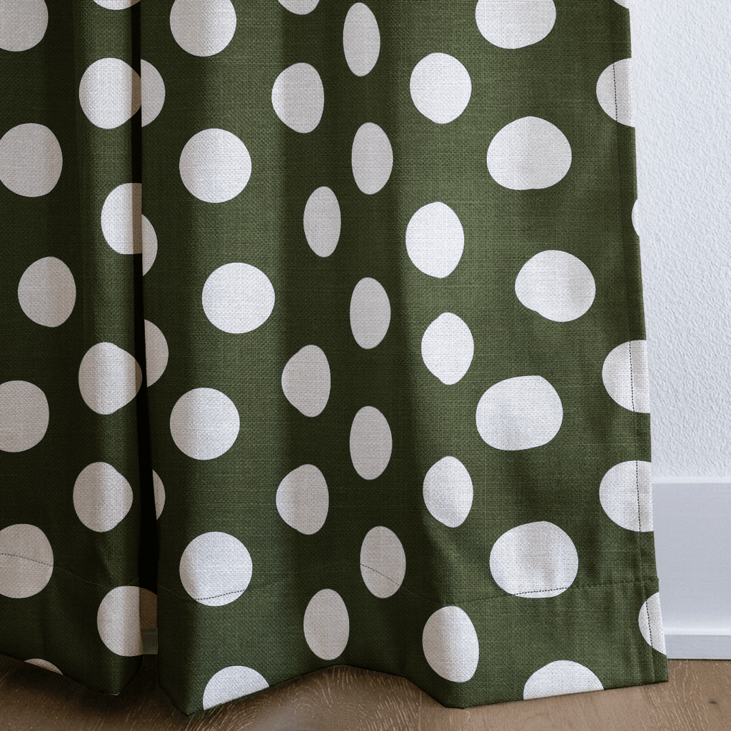 Charlotte Olive - Curtain Panel - The Drapery