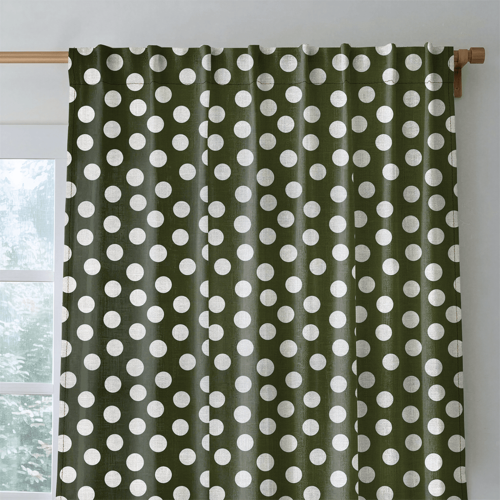 Charlotte Olive - Curtain Panel - The Drapery