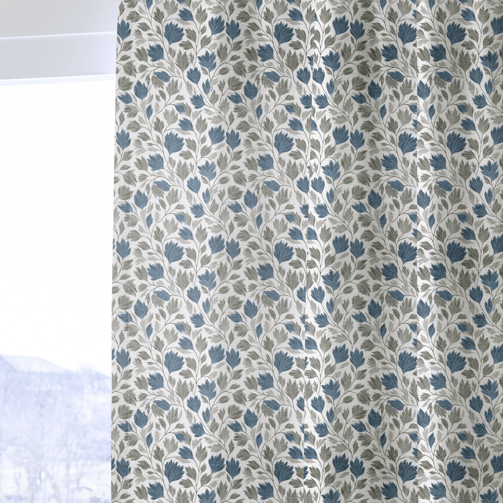 Chase Blossoms - Curtain Panel - The Drapery