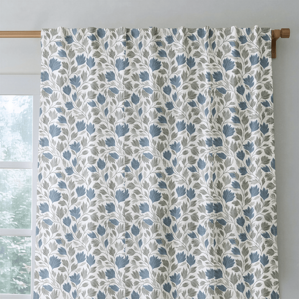 Chase Blossoms - Curtain Panel - The Drapery