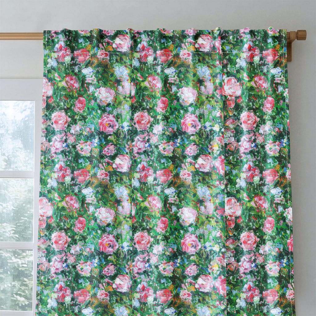 Chaucer Floral - Curtain Panel - The Drapery