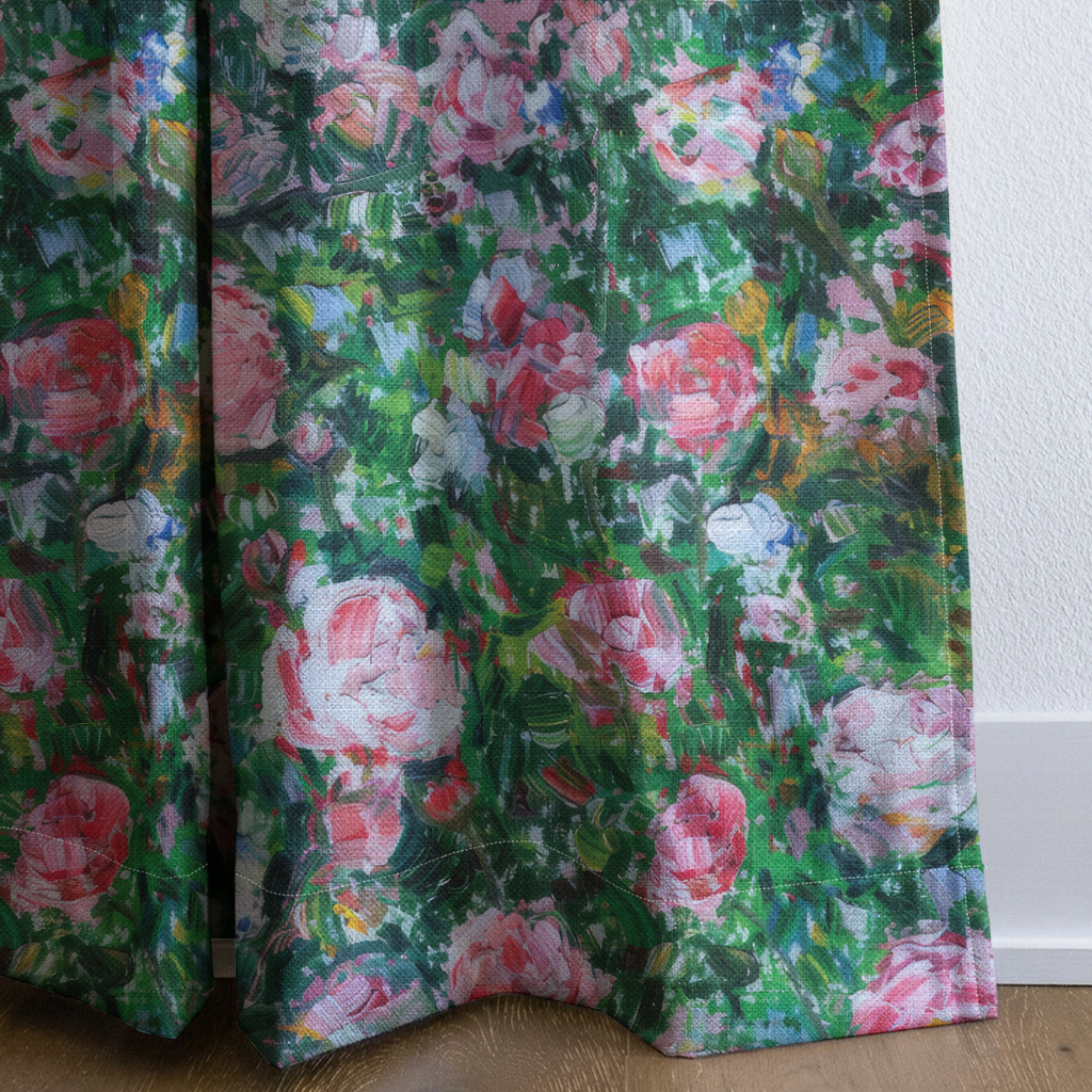 Chaucer Floral - Curtain Panel - The Drapery