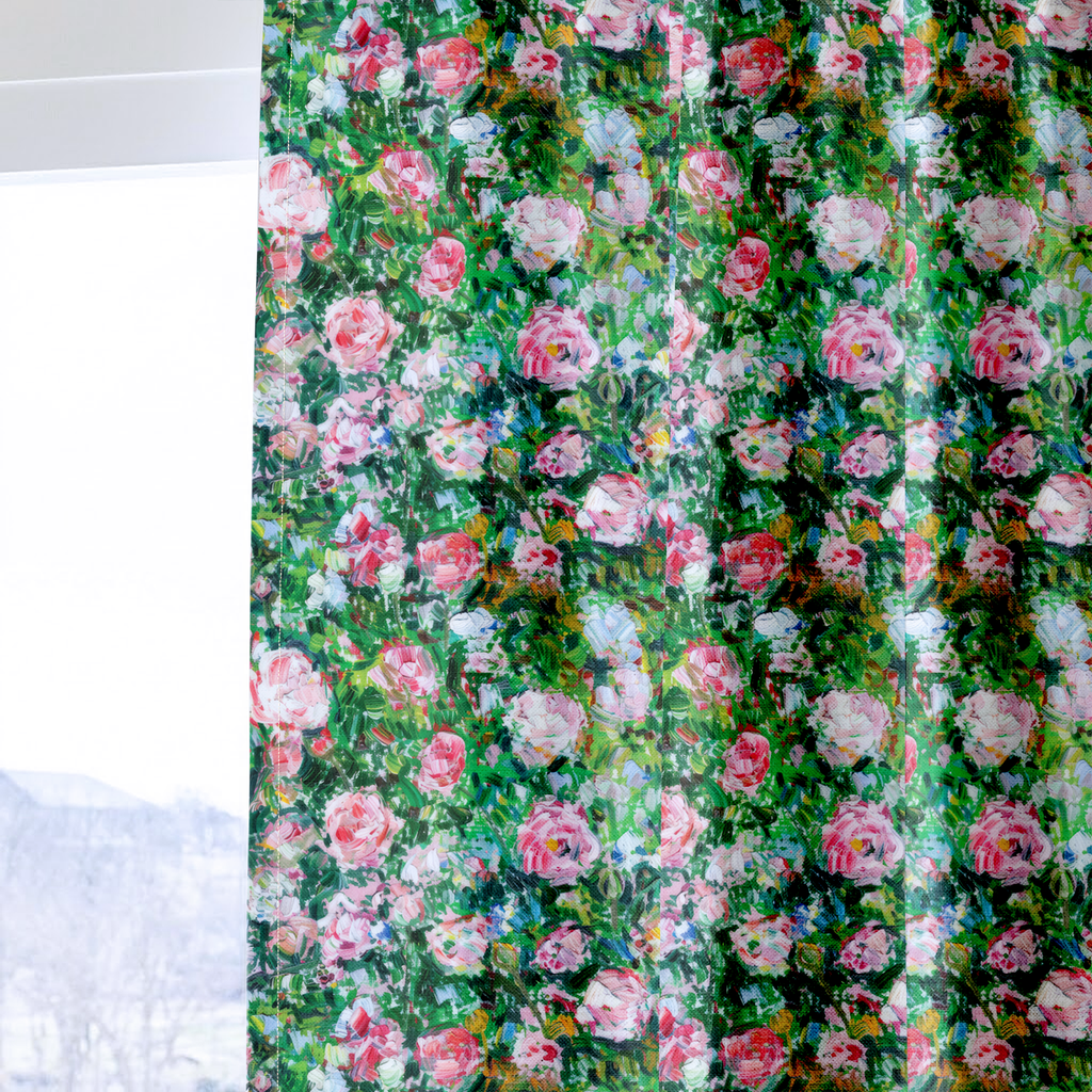 Chaucer Floral - Curtain Panel - The Drapery