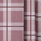 Check Please! - Burgundy - Curtain Panel - The Drapery