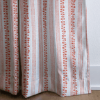Chelsea Coral - Curtain Panel - The Drapery