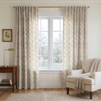 Chickens in the Garden - Curtain Panel - The Drapery
