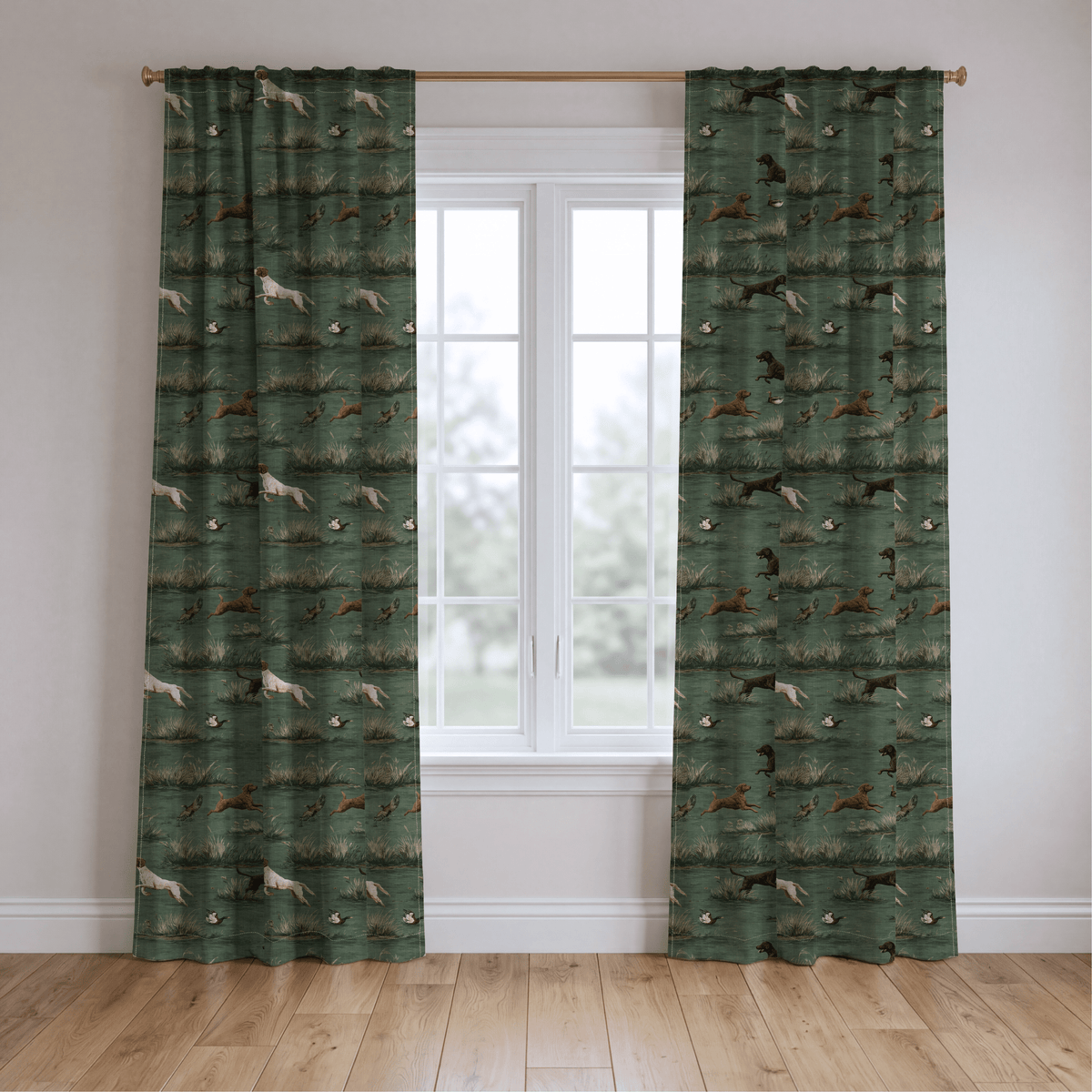 Chip & Retrieve - Curtain Panel - The Drapery