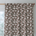 Chocolate Gardens - Curtain Panel - The Drapery