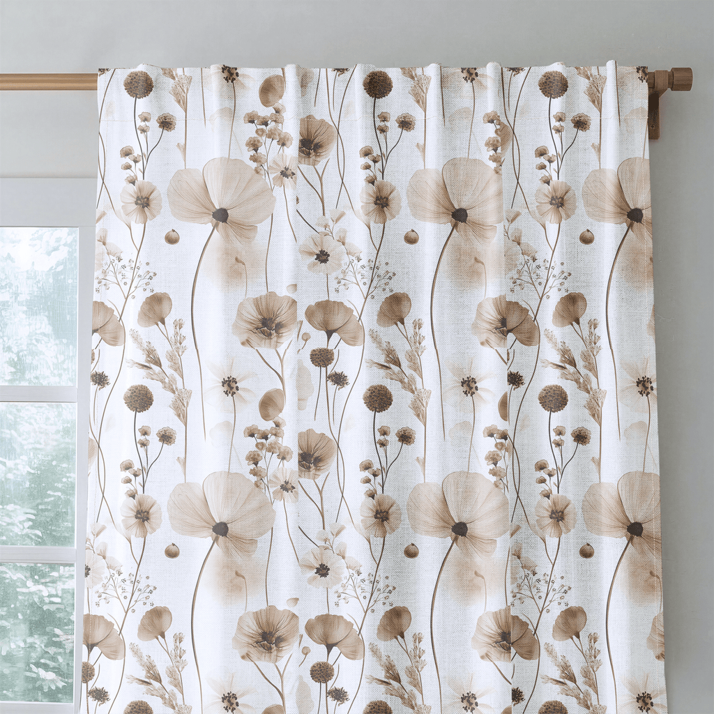 Cider Bloom - Curtain Panel - The Drapery