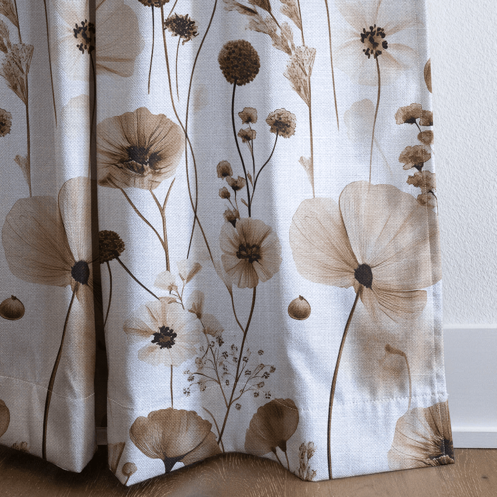 Cider Bloom - Curtain Panel - The Drapery