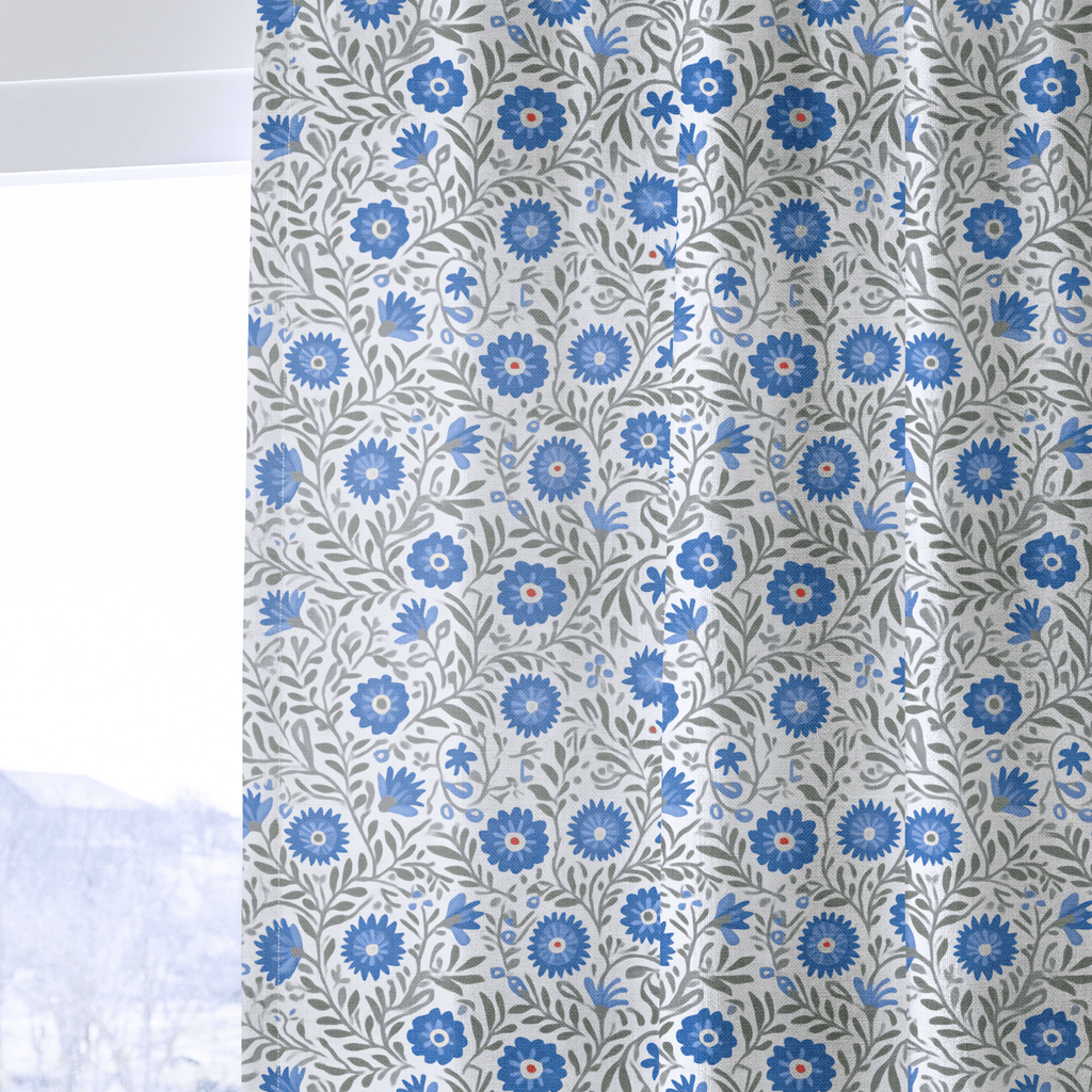 Cielo Azul - Curtain Panel - The Drapery
