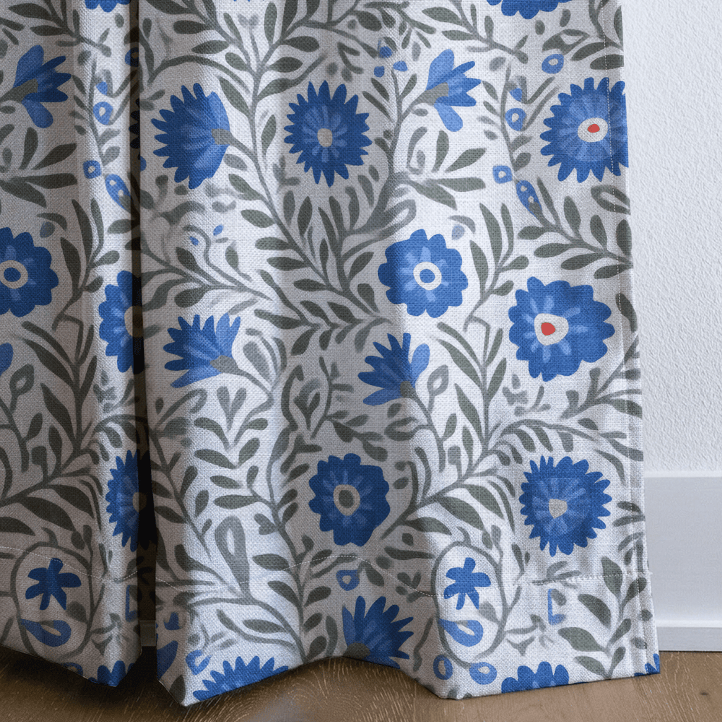 Cielo Azul - Curtain Panel - The Drapery