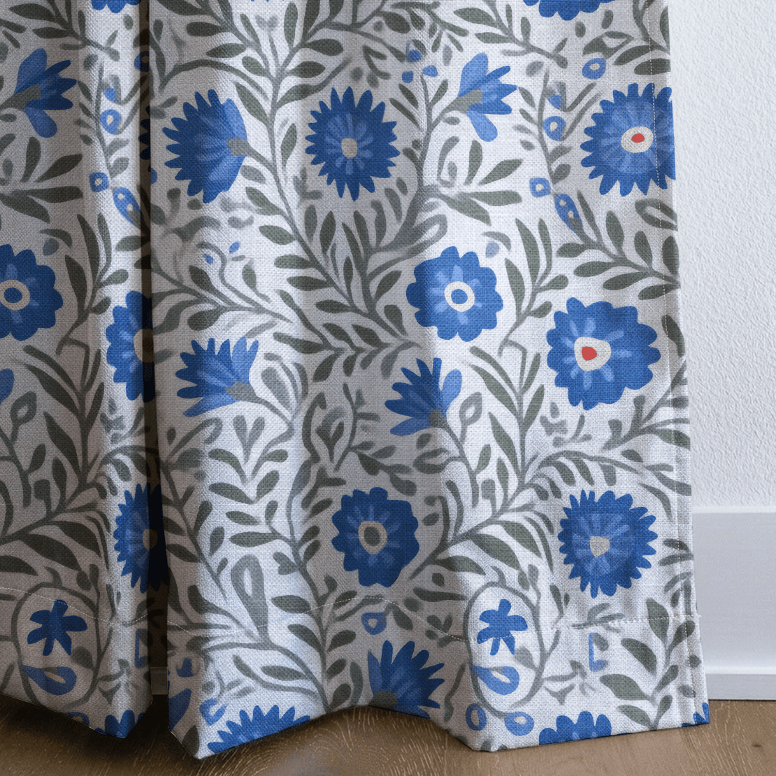 Cielo Azul - Curtain Panel - The Drapery