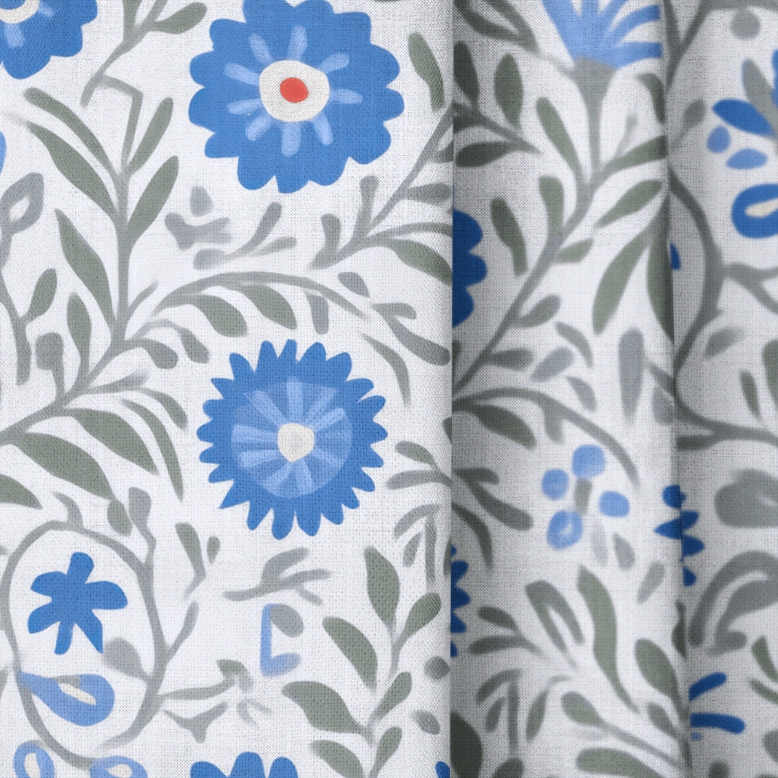 Cielo Azul - Curtain Panel - The Drapery