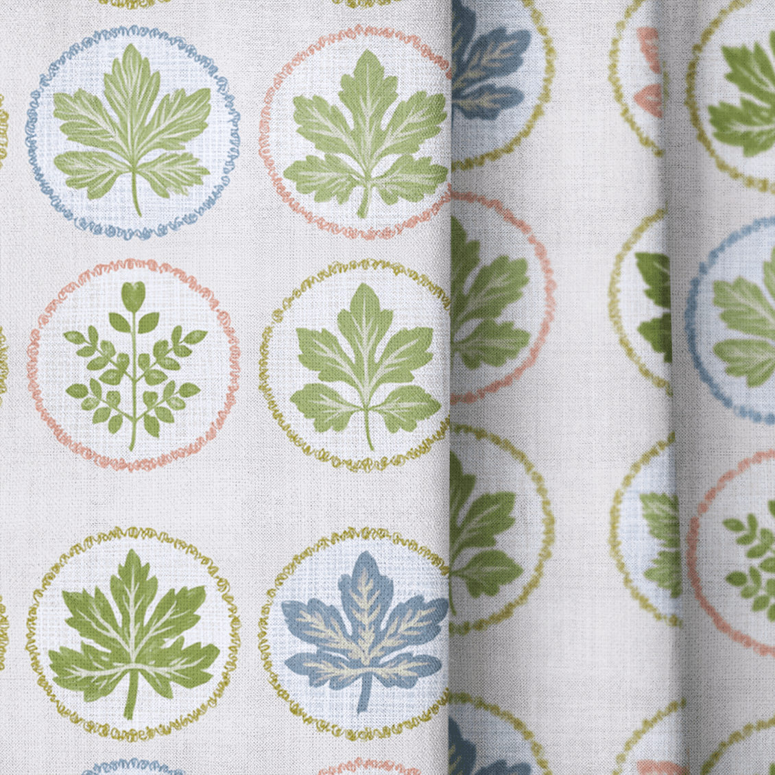 Circle Leaves - The Drapery