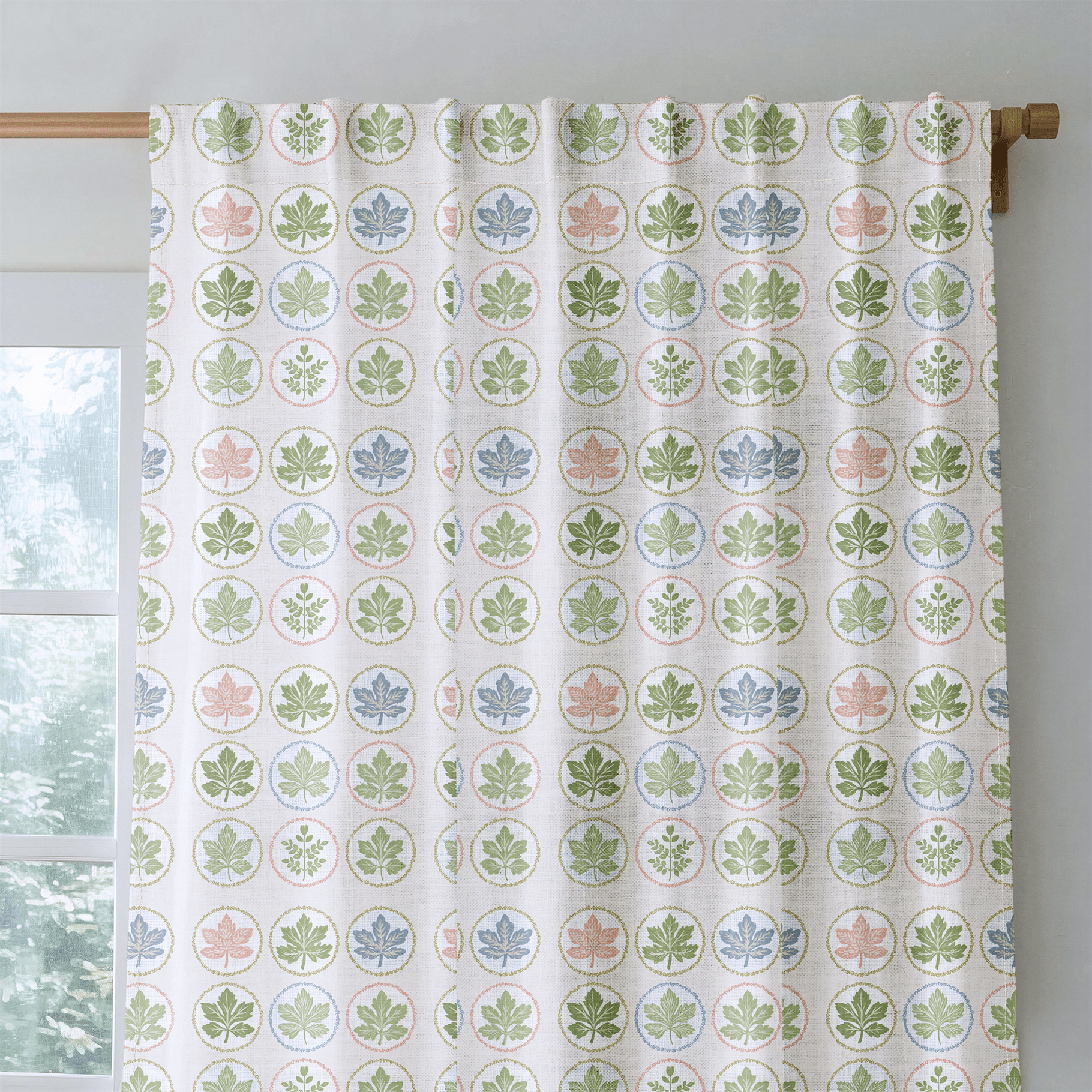 Circle Leaves - The Drapery