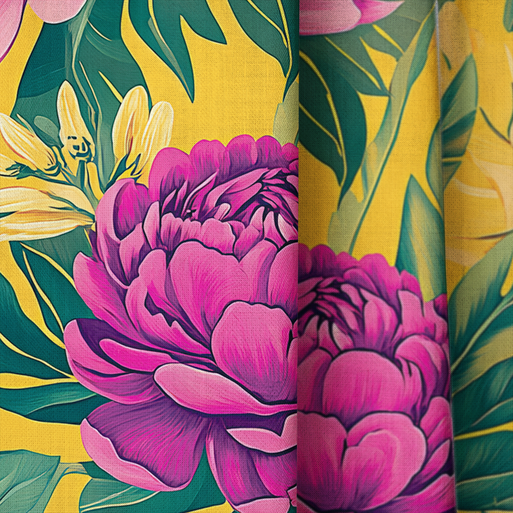 Citrinea - Curtain Panel - The Drapery