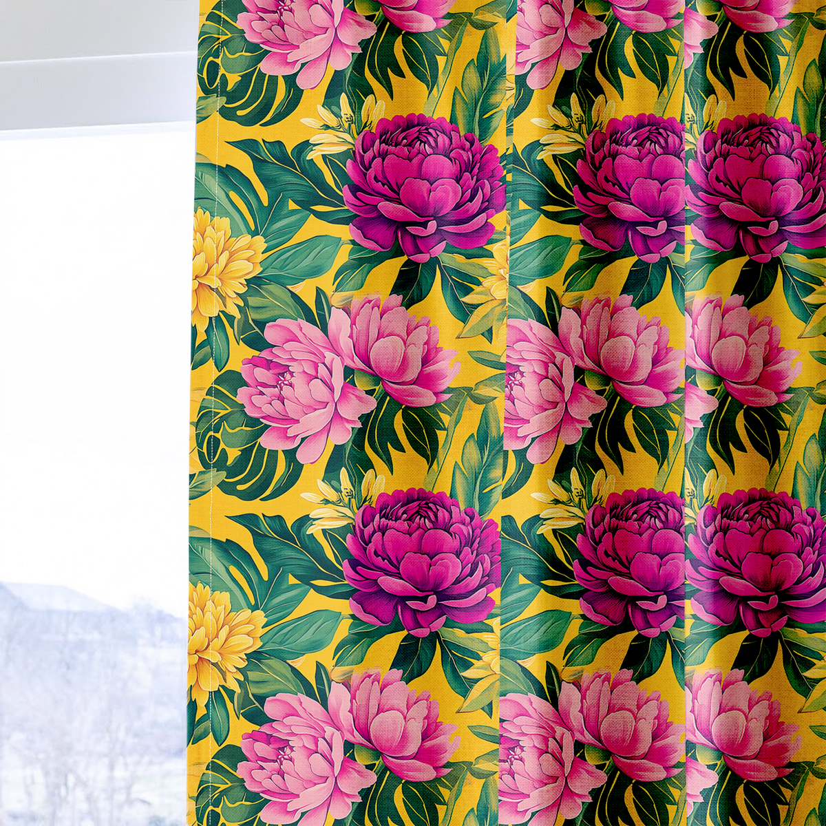 Citrinea - Curtain Panel - The Drapery