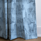 City Grid - Curtain Panel - The Drapery