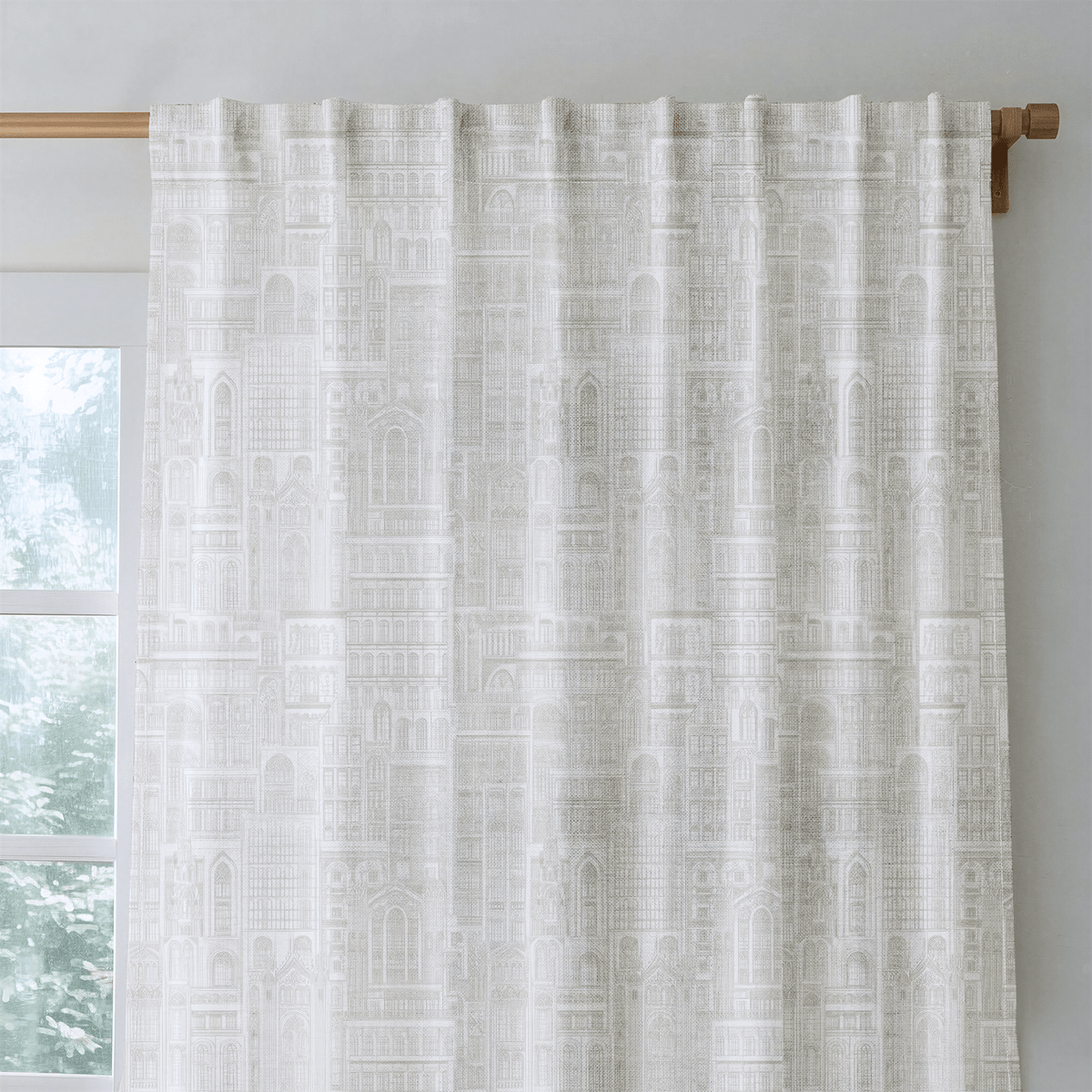 Cityscape - Curtain Panel - The Drapery