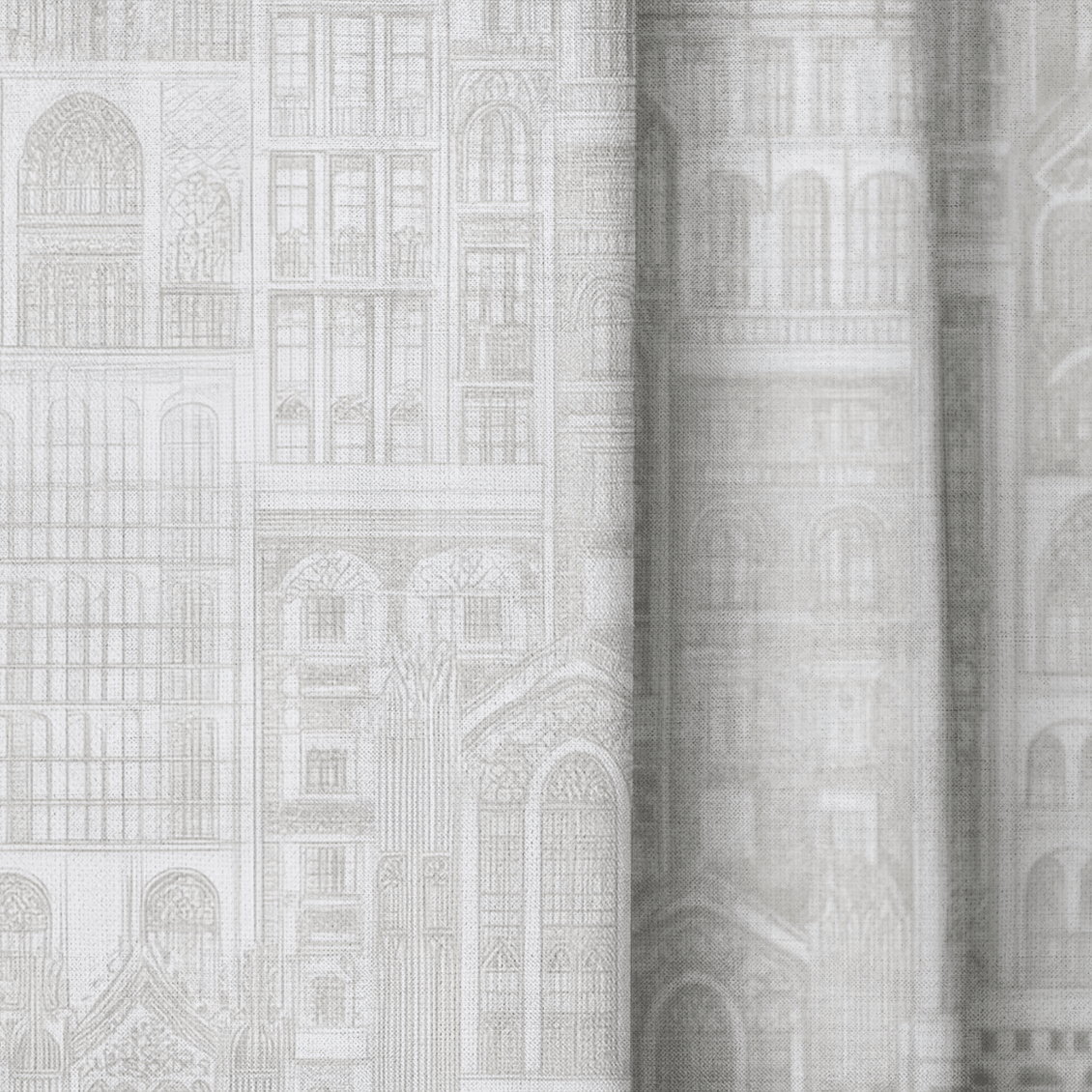 Cityscape - Curtain Panel - The Drapery