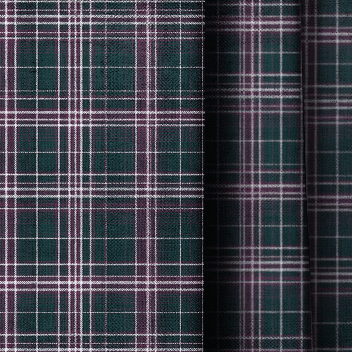 Clarion Plaid - Curtain Panel - The Drapery