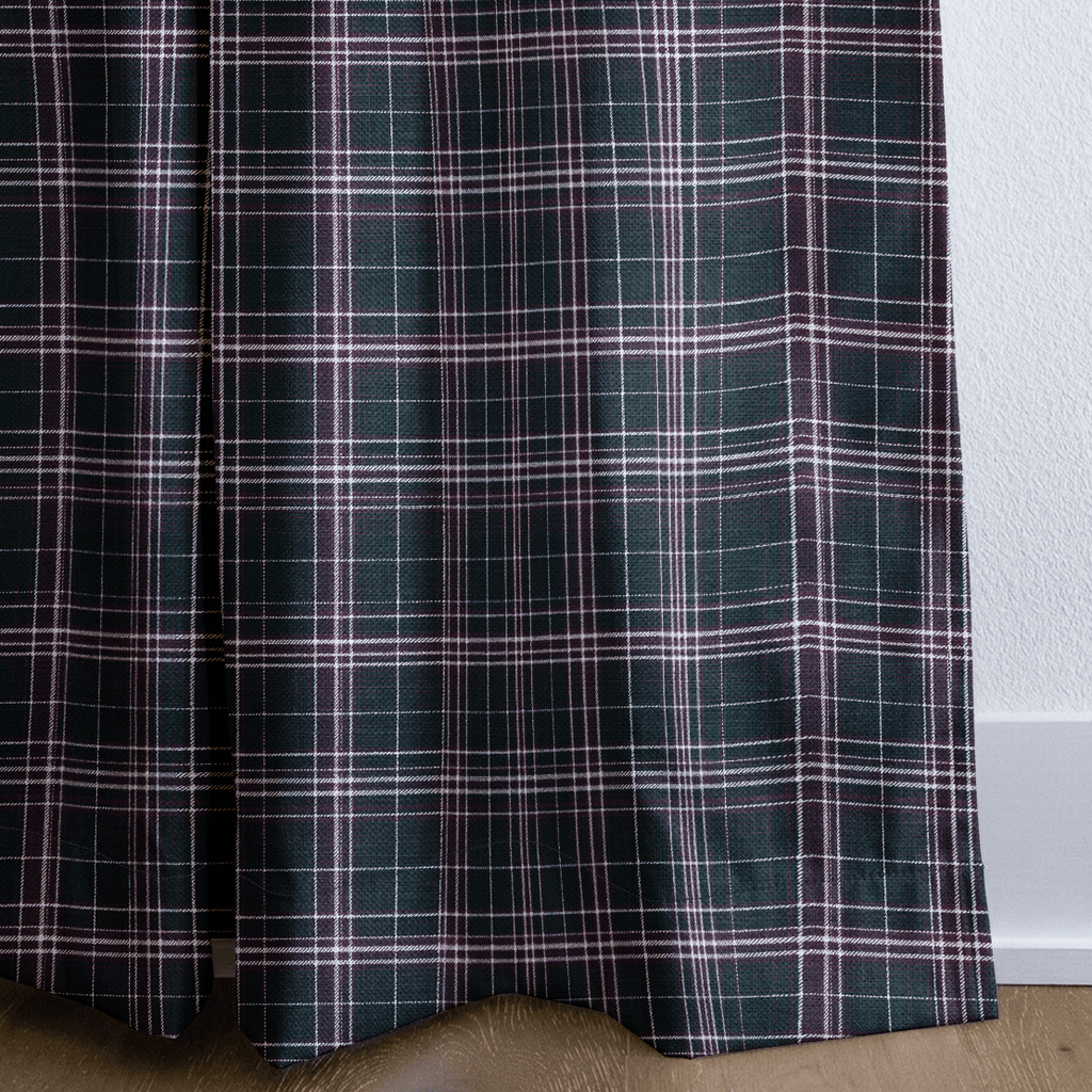 Clarion Plaid - Curtain Panel - The Drapery